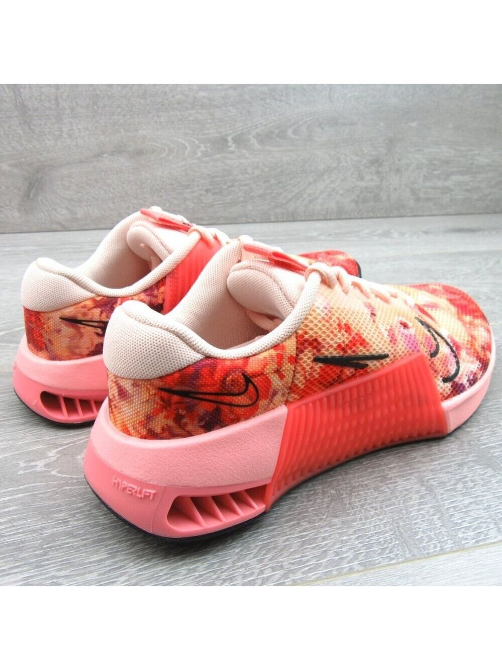 Nike Metcon 9 AMP Gym Training Shoes Womens Size 7.5 Coral Magic NEW - Picture 7 of 13